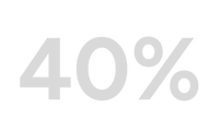 40%